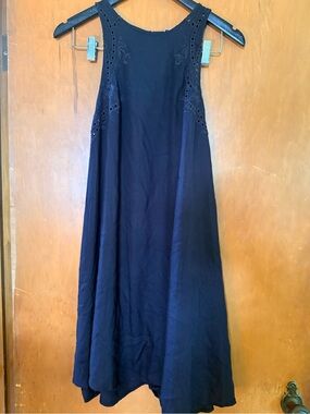 American Eagle Outfitters Black Sleeveless Maxi Dress